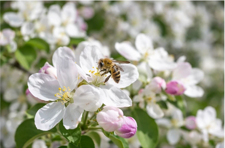 Запилення в саду: які рослини “підтягують” бджіл (і допомагають урожаю)